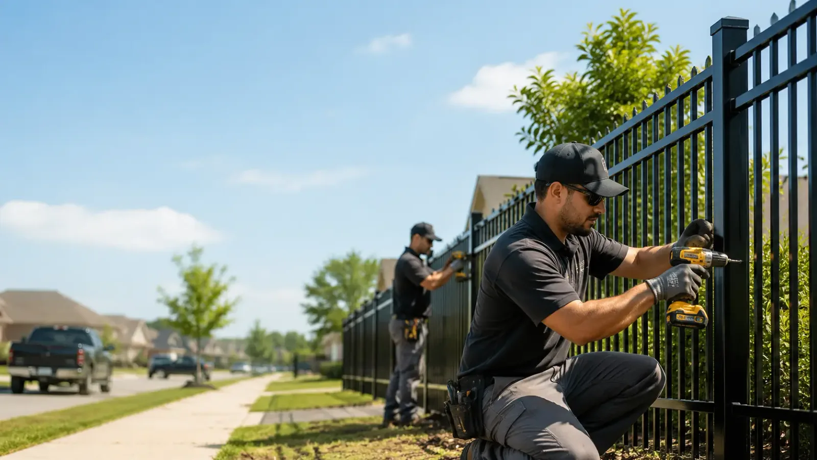 Metal Fence Installation in Hart, MI